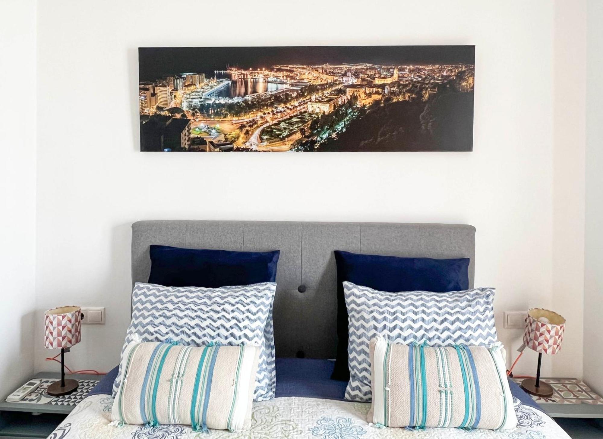 Barcelo 30, Terrace, Center, Garage On Request, Quite Neighborhood, Ba Apartment Malaga Ngoại thất bức ảnh