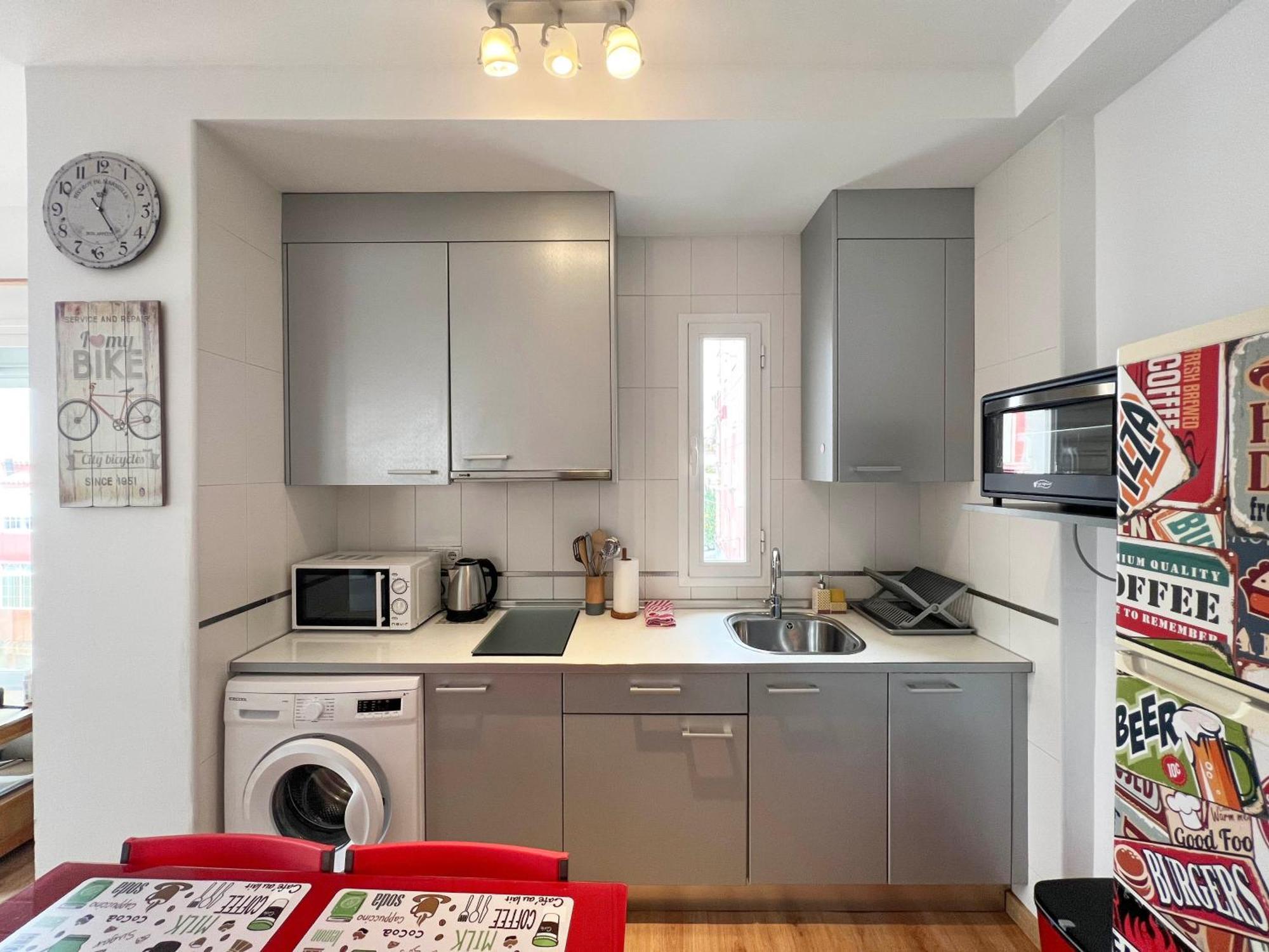 Barcelo 30, Terrace, Center, Garage On Request, Quite Neighborhood, Ba Apartment Malaga Ngoại thất bức ảnh