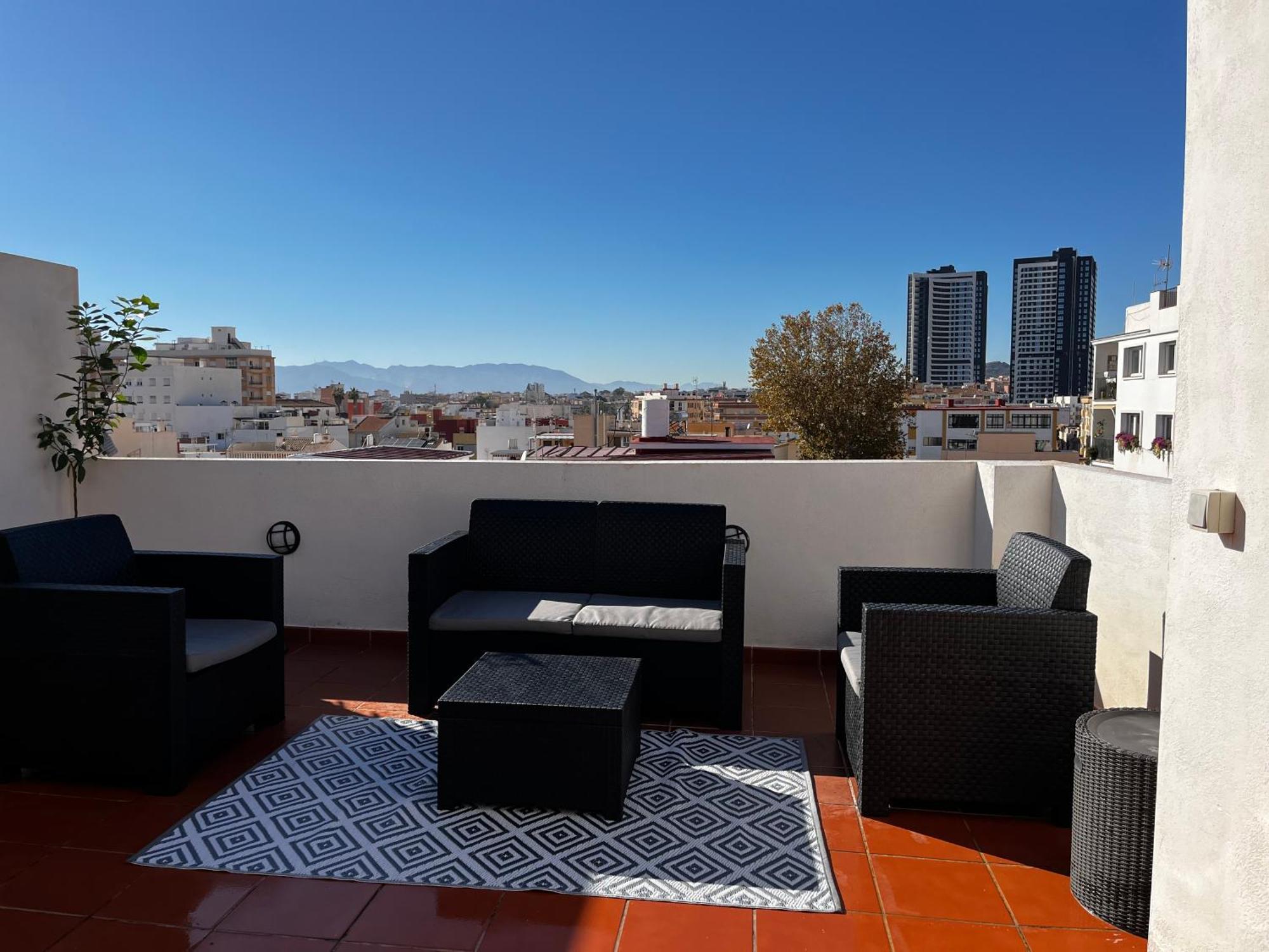Barcelo 30, Terrace, Center, Garage On Request, Quite Neighborhood, Ba Apartment Malaga Ngoại thất bức ảnh