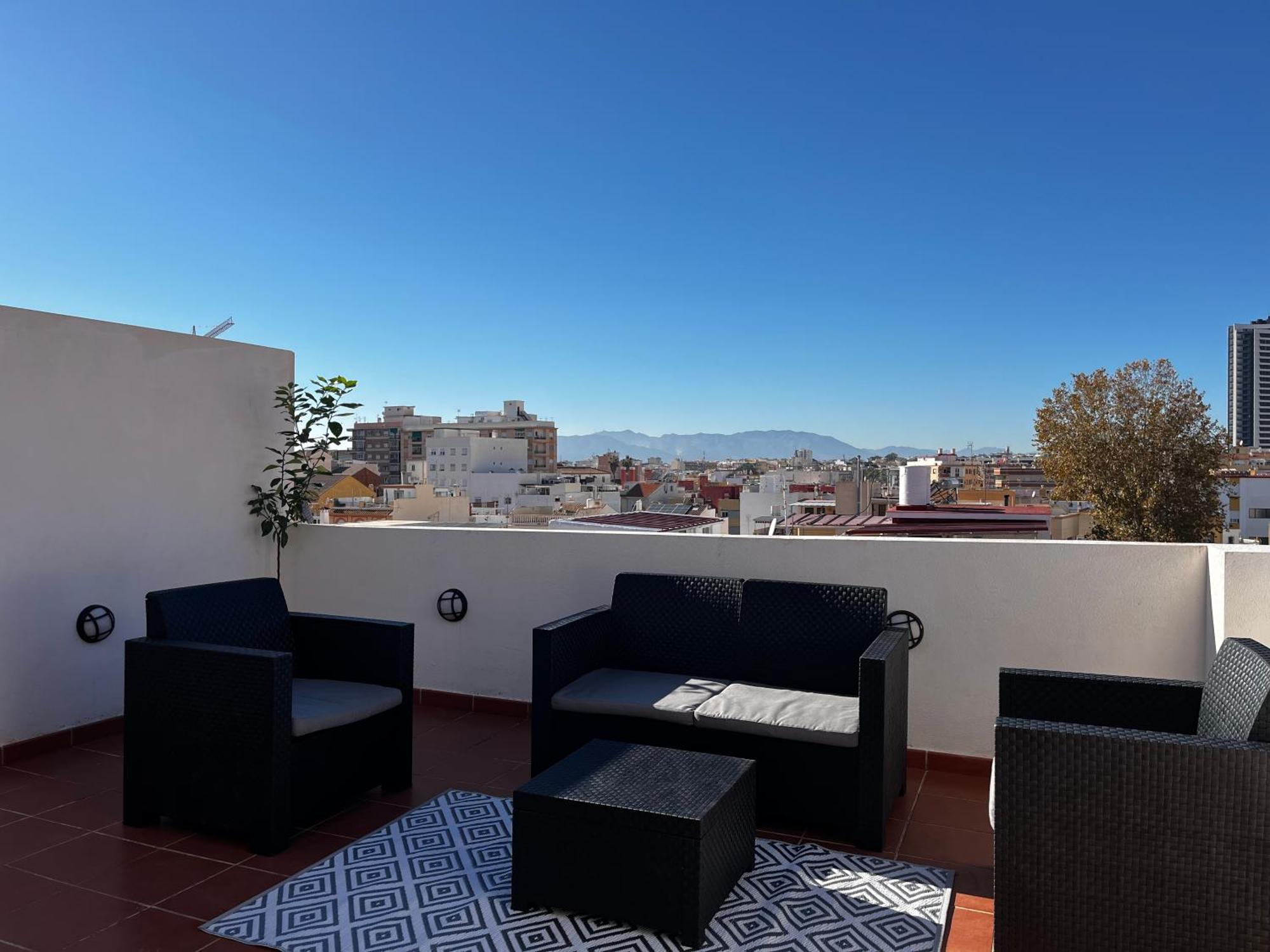 Barcelo 30, Terrace, Center, Garage On Request, Quite Neighborhood, Ba Apartment Malaga Ngoại thất bức ảnh