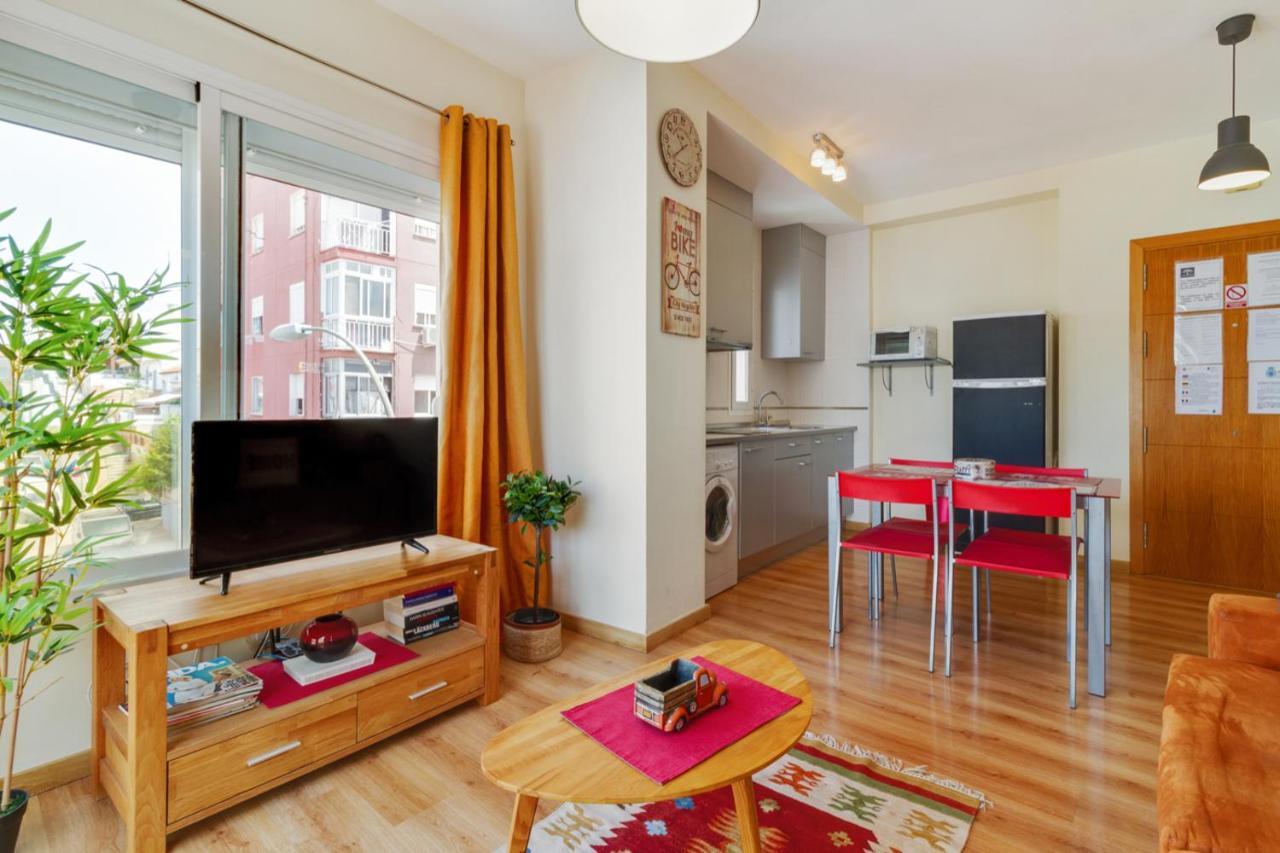 Barcelo 30, Terrace, Center, Garage On Request, Quite Neighborhood, Ba Apartment Malaga Ngoại thất bức ảnh